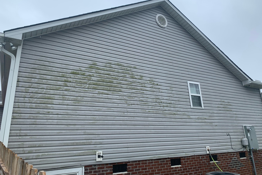 House siding before